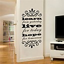 jiubai apprendre l esperance Live Wall sticker mural autocollant de devis 56cm  115cm