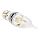 E27 5W 350lm 60xsmd 3014 5500-6500k lumiere blanche froide LED bougie ampoules shapeca  AC 85-265V 