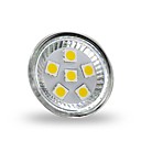 MR11 2W 6x5050smd 200lm 2800-3200k avertir lumiere blanche ampoule LED spot  DC12V 