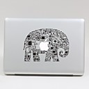 SkinAT amovible tablette assemblage delephant autocollant autocollant ordinateur portable pour MacBook Pro 15 Pro 15 retine 205  270mm