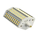 r7s 12w 54x5050smd 600lm 2800-3200k lumiere blanche chaude ampoule LED de mae