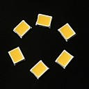 100pcs bricolage 0.2W 2835smd 22-24lm 3000k lumiere LED blanc chaud emetteur