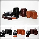 appareil photo en cuir PU sac pajiatu etui de protection avec couvercle bandouliere pour panasonic lumix dmc-GX7 GX7