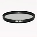 DSTE 55mm nd2 filtre filtre de densite neutre pour objectif de la camera