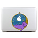 SkinAT amovible tablette chat paresseux autocollant mignon noir rose dordinateur portable autocollant pour MacBook Pro 13 air 13205  270mm