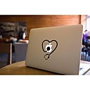 SkinAT drole tablette cuteblack de smallstethoscope bricolage amovible et autocollant dordinateur portable pour vous et MacBook Air comprime 135