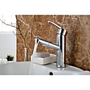 laiton massif chrome poignee unique trou unique salle de bains deau chaude et froide robinet devier 2503