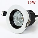 15w 1350lm LED COB lumiere de la le de plafond blanc  blanc chaud led spot AC85-265V