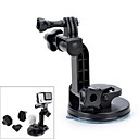 vina 4 en 1 lit double pate adsorption ventouse  support de montage pour GoPro Hero 4233   sj4000 - noir