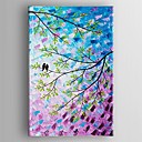 peinture abstraite moderne oiseau dans la toile peinte arbre de la main tendue encadree huile