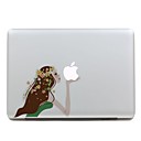 SkinAT dessin anime amovible belle tablette et ordinateur portable fille autocollant ordinateur pour MacBook Pro 13 air 13170  270mm