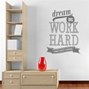 jiubai l inspiration mur de devis sticker mural autocollant
