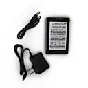 rq DC12V 12400 4000mAh rechargeable super-batterie au lithium-ion polymere - noir