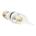 E27 4w 50xsmd 3014 280lm 5500-6500k lumiere blanche froide LED bougie ampoules shapeca  AC 110-240V 