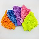 5 pieces en fibre de chenille eclaire dun seul cote gant de lavage de voiture