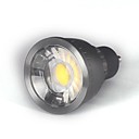 7W GU10 500-550LM 3000-3500K Warm White Color Led Cob Spot Light L Bulb AC85-265V 