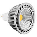 MR16 3W 210lm 6000K 1xcob lumiere LED lumieres blanches fraiches au comptant  AC 12 