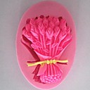 bouquet de fleurs rose fondant outils gateau au chocolat silicone mampoule cake de decoration l8.2cm   w6cm h1.7cm