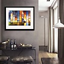 E-HOME Framed Canvas Art Setting Sun Framed Canvas Print