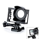 vina 360 anti-surexposition titulaire de cas de frame rotatif professionnel avec vis pour GoPro hero3   4