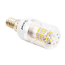 E14 5W 350lm 60xsmd 3014 2500-3500k lumiere blanche chaude ampoules LED de mae