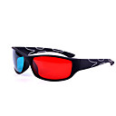 rouge bleu film en 3D stereoscopique de haute qualite mat encadree des lunettes 3D