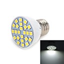 Marsing m21 e27 5W 500lm 6000k 24 x 5050 SMD LED lumiere blanc froid  ca 100 ~ 240V 