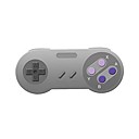 Controleur joypad 2 x cable pour Super Nintendo SNES SFC veritable