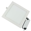 15w 75  smd2835 1080lm 2700-3200k blanc chaud led panneau lumineux forme carree blanc  AC85-265V 