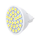 GX5.3 4.5w 30x5050smd 540LM 6500k blanc ampoule conduit spot  12V DC 