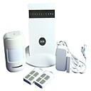 2014 Newest Wireless GSM Home Alarm System with Touch Panel Home Security Burglar Alarm System AndroidiOS APP