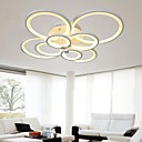 le de plafond affleurant acrylique moderne decoratif montage LED blanche