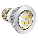 E27 4w 16xsmd 5730 280lm 2500-3500k lumiere LED blanc chaud spots avec lentille  AC 110  220V 