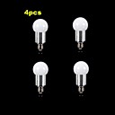 4pcs E27 7W 700-800lm 3000-3500K chaud epi de lumiere de campouleur blanc conduit ampoule mondial  85-265V 