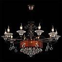 lustre en cristal moderne 2 niveaux vivant 13 lumieres