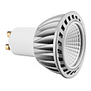 GU10 Dimmable 3W 210lm 3000k 1xcob lumiere LED blanc chaud spots  ca 220-240 