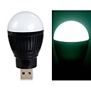 oule en forme de boule super brillantes alimente par USB Mini LED lumiere de nuit noir