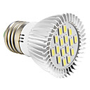 E27 4w 16xsmd 5730 280lm 5500-6500k lumiere blanche froide a conduit spots avec anneau de fer  AC 110  220V 