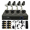 TWVISION 8CH Channel 960H HDMI CCTV DVR  4x Outdoor 4x Indoor 800TVL Security Camera System