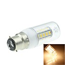 b22 7w 36x5730smd 800-1200lm 3000-3500K lumiere blanche chaude ampoule LED  ac12-16v 