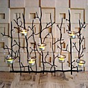 E-HOME Metal Wall Art Wall DecorBranch Candlestick Wall Decor Gift Candle Cup