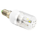 E14 3w 6xsmd 5730 210lm 5500-6500k lumiere blanche froide ampoules LED de mae