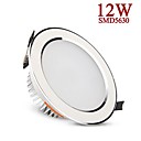 12w 1080lm 5630smd Spot led blanc anti-buee  blanc chaud LED plafonnier AC85-265V