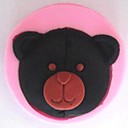 mignons tete d ours outils gateau fondant au chocolat silicone  cake de decoration l6.8cm   w6.8cm h1.8cm