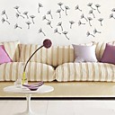 E-HOME Metal Wall Art Wall Decor The Dandelion Flying Wall Decor Set of 9