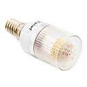 E14 4w 50xsmd 3014 280lm 2500-3500k lumiere LED blanc chaud mae