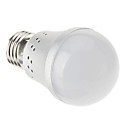 E27 4w 320lm 6000k lumiere blanche froide a conduit globe ampoule-argent  85v-265v 