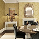 mur papier mural damas classique intisse