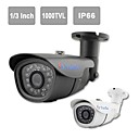 yanse 13 cameras exterieures de securite de vision de CCTV etanche CMOS camera IR 24 LED 713cf