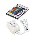 24 Keys IR Remote Controller for RGB 3528SMD 5050SMD LED Strip Light  12V 3X2A 